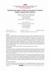 Research paper thumbnail of Manufacturing Industry Employers' Perception of Graduates' English Language Skills Proficiency