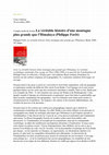 Research paper thumbnail of Yann Calbérac. "La véritable histoire d'une montagne plus grande que l'Himalaya"