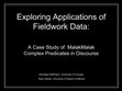 Research paper thumbnail of Exploring applications of fieldwork data: A case study of MalakMalak complex predicates in discourse