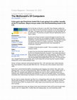 Research paper thumbnail of The McDonald's of Computers