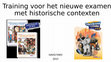 Research paper thumbnail of Training voor het nieuwe examen met historische contexten