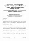 Research paper thumbnail of Caracterización socioeconómica de la Arqueología Comercial española. Resultados de la primera encuestas nacional dirigida a empresas del sector [Socioeconomic analysis of the Spanish Contract Archaeology. Results of the first national area survey]. En Complutum, 22(1): 9-23.