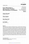 Research paper thumbnail of From Metropolis to Microcosmos: The EU’s New Standards of Civilisation