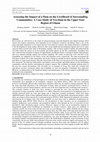 Research paper thumbnail of Assessing the Impact of a Dam on the Livelihood of Surrounding Communities: A Case Study of Vea Dam in the Upper East Region of Ghana