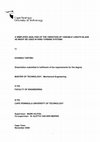 Research paper thumbnail of A SIMPLIFIED ANALYSIS OF THE VIBRATION OF VARIABLE LENGTH BLADE AS MIGHT BE USED IN WIND TURBINE SYSTEMS