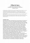 Research paper thumbnail of Filling the Space. Field Hollers and the Social Role of Singing in African-American Communities