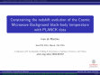 Research paper thumbnail of Constraining the redshift evolution of the Cosmic Microwave Background black-body temperature with PLANCK data