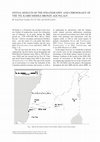 Research paper thumbnail of  Initial Results of the Stratigraphy and Chronology of the Tel Kabri Middle Bronze Age Palace. Egypt and  the Levant 24: 355-364, 2014