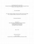 Research paper thumbnail of Internationalization Policy at the Genba: Exploring the Implementation of Social Science English-Taught Undergraduate Degree Programs in Three Japanese Universities