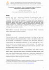 Research paper thumbnail of Comunicação Governamental – Entre a Comunicação Pública e a Política: A Experiência da Prefeitura Municipal de Fortaleza 