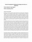 Research paper thumbnail of Proceso de segregación (tribalización) Ideología como Doxa y/o Hegemonía