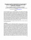 Research paper thumbnail of ANALYSIS OF CLIMATE CHANGE IMPACTS ON LAND SURFACE TEMPERATURE AND VEGETATION OVER AKURE, USING GEOSPATIAL TECHNIQUES