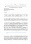 Research paper thumbnail of Comentaris proposicio de llei sobre Renda garantida ciutadania 