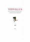 Research paper thumbnail of Titivillus : revista internacional sobre libro antiguo / International Journal of rare books, n. 1 (2015)