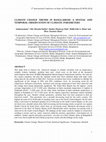 Research paper thumbnail of CLIMATE CHANGE TRENDS IN BANGLADESH: A SPATIAL AND TEMPORAL OBSERVATION OF CLIMATIC PARAMETERS