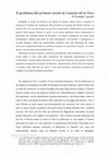 Research paper thumbnail of Il problema del primum verum in Cartesio ed in Vico