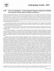 Research paper thumbnail of Need a New Headspace? A Semi-automated Volumetric Approach for Subadult Age Estimation using the Spheno-Occipital Synchondrosis