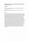 Research paper thumbnail of (Abstract) Design Research for City Futures: Framing the Emerging Area of Design for System Innovations and Transitions 