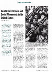 Research paper thumbnail of Health Care Reform and Social Movements in the United States