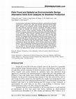 Research paper thumbnail of Palm Frond and Spikelet as Environmentally Benign Alternative Solid Acid Catalysts for Biodiesel Production