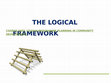 Research paper thumbnail of PROJECT MANAGEMENT:LOGICAL FRAMEWORK