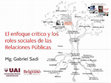 Research paper thumbnail of El enfoque critico y los roles sociales de las RR. PP.