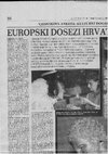 Research paper thumbnail of Vjesnikova anketa: kulturni događaji godine 2003. Europski dosezi hrvatske kulture.