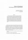 Research paper thumbnail of Theory of punishment 