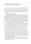 Research paper thumbnail of «Dall’alleanza degli Stati all’alleanza dei Popoli». In «Arte & Storia», 2004, N. 22