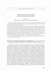 Research paper thumbnail of Bibliografia ornitologica (libri ricevuti nel periodo 2005-2010)