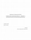 Research paper thumbnail of REZUMATUL TEZEI DE DOCTORAT COMUNICAREA ORGANIZAŢIONALĂ – PREMISĂ A EFICIENŢEI ŞI EFICACITĂŢII ORGANIZAŢIONALE Conducător ştiinţific, Prof.dr. Liviu Ilieş Doctorand