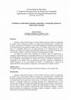 Research paper thumbnail of "El damero en discusión: prácticas espaciales y cartografía urbana en Lima  tardo virreinal", 3° Simpósio Iberoamericano de História da Cartografia Agendas para a História da Cartografia Iberoamericana