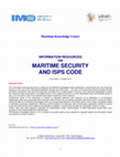 Research paper thumbnail of MARITIME SECURITY AND ISPS CODE