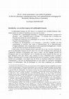 Research paper thumbnail of De la “chose-mouvement” aux ordres de grandeur : le rôle de la physique contemporaine dans l’anti-substantialisme ontologique de Bachelard, Merleau-Ponty et Simondon