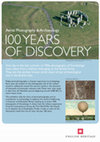 Research paper thumbnail of '100 Years of Discovery': Aerial photography and archaeology