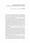 Research paper thumbnail of Europa: speculazione a tempo. Un dialogo tra Slavoj Žižek, Srécko Horvat e Alexsis Tsipras