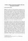 Research paper thumbnail of "Ethical Implications Regarding the Use and Abuse of Irony", in "AGATHOS: An International Review of the Humanities and Social Sciences", volume 6, Issue 1/2015, pp. 51-61