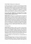 Research paper thumbnail of Chantal Mouffe: «Εκδημοκρατίστε τη δημοκρατία!»