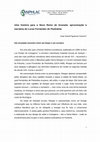 Research paper thumbnail of Uma história para o Novo Reino de Granada: aproximação à narrativa de Lucas Fernández de Piedrahita