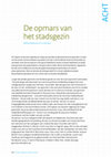 Research paper thumbnail of De opmars van het stadsgezin