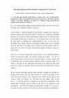 Research paper thumbnail of Marriage Equality and Discrimination – Responses for Prime Time