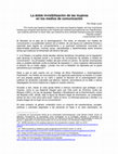 Research paper thumbnail of La doble invisibilización de la mujer en los medios de comunicación