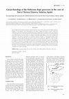 Research paper thumbnail of Geoarchaeology of the Holocene slope processes in the cave of Torca l’Arroyu (Llanera, Asturias, Spain)