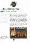 Research paper thumbnail of Los transportes. Por tierra, ríos y mares