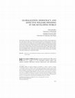 Research paper thumbnail of Globalization, Democracy and Welfare Spending in the Developing World