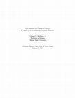 Research paper thumbnail of Irish America in a Diaspora Context:  A Future for Irish-American Historical Research