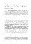 Research paper thumbnail of Pela Rota da Educação Patrimonial: O contributo do projecto português do Românico.