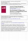 Research paper thumbnail of Lancione, M., Clegg, S.R., (2013), The chronotopes of change: Actor-networks in a changing Business School, The Journal of Change Management, DOI:10.1080/14697017.2012.753930