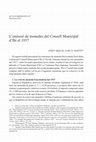 Research paper thumbnail of L'emissió de monedes del Consell Municipal d'Ibi el 1937