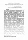 Research paper thumbnail of Aproximação à criação de memória sobre o passado hispânico na Nova Granada, 1827-1869